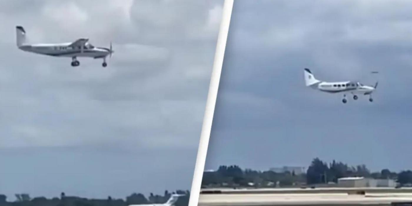 Passasjeren måtte ta roret da piloten ble dårlig: Landingen endte ikke som forventet