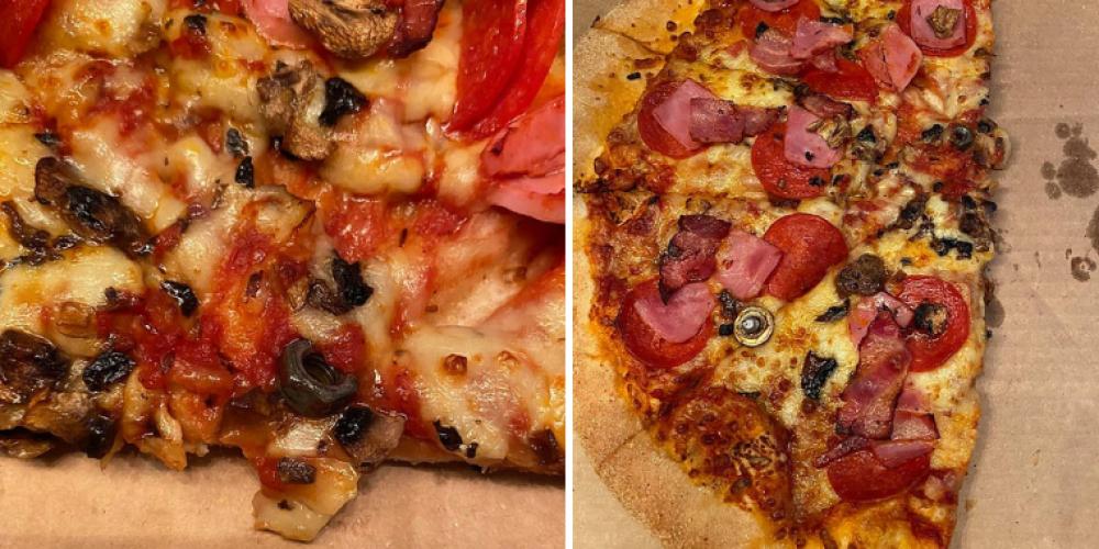 Var ikke på menyen: Kvinne gjør bisart funn i pizza