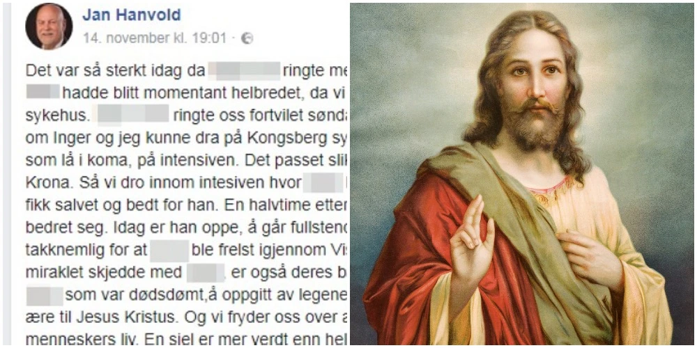 Norsk TV-pastor hevder han og Jesus reddet manns liv: Nå blir han hengt ut som løgner i sosiale medier