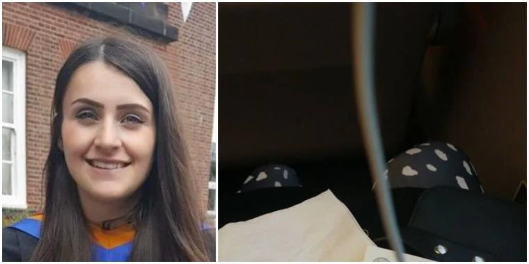 23 år gamle Ella sovnet på toget: Fikk et sjokk da hun våknet og så ned på fanget hennes