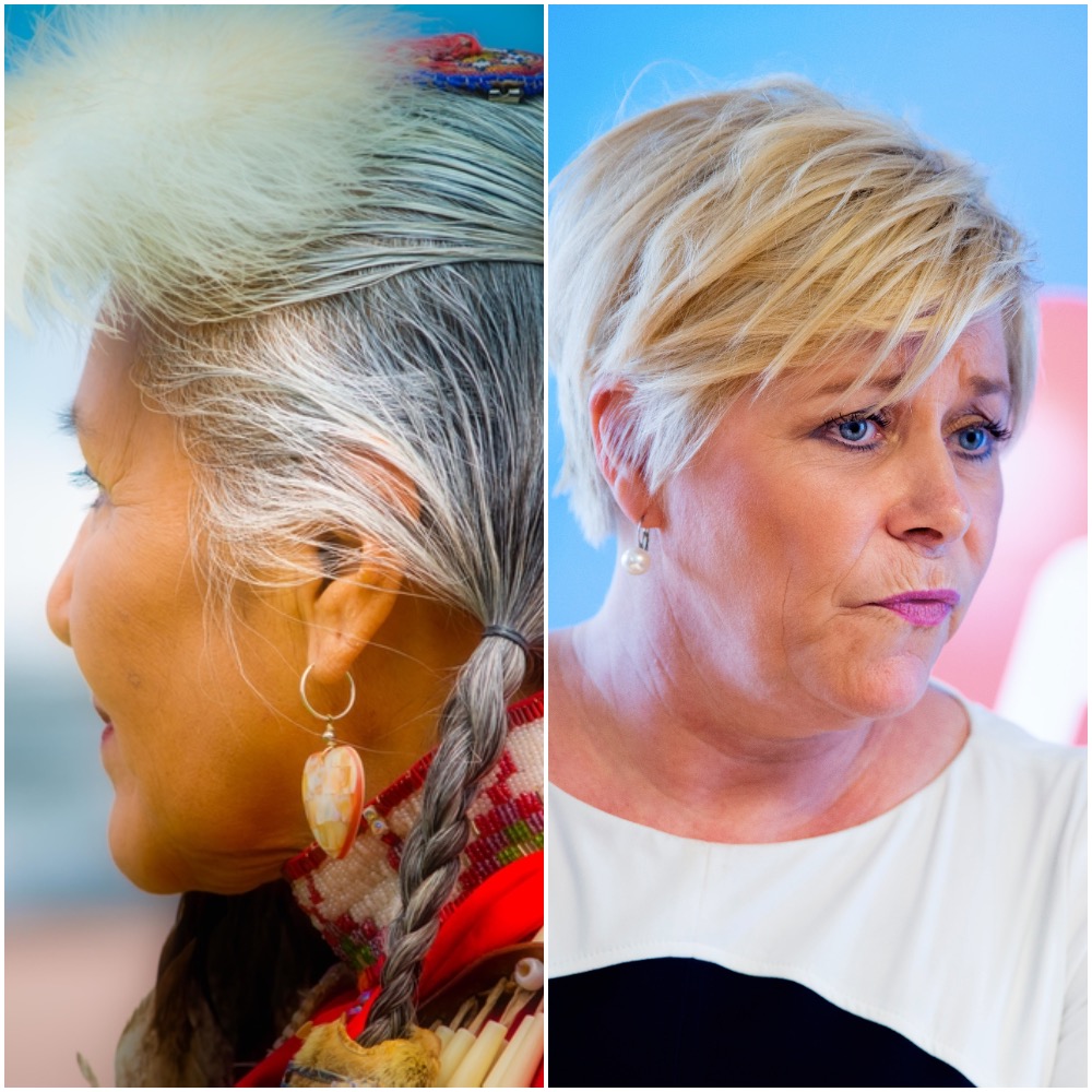 Siv Jensen får massiv kritikk for bruk av indianerkostyme på fest