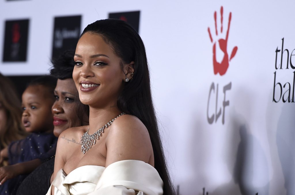 Politiaksjon hos Rihanna