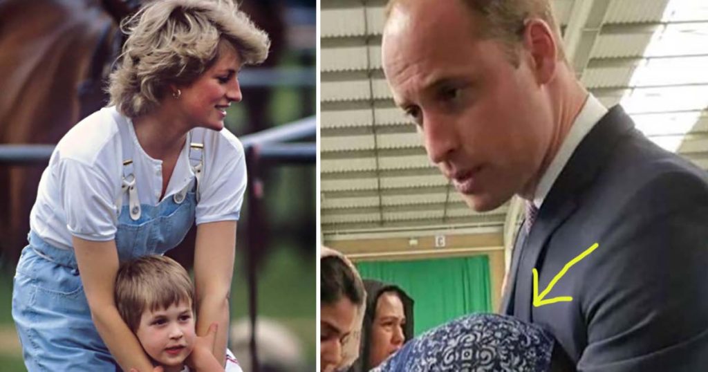 Prins William bryter kongelig protokoll – hans handling ville rørt Diana til tårer