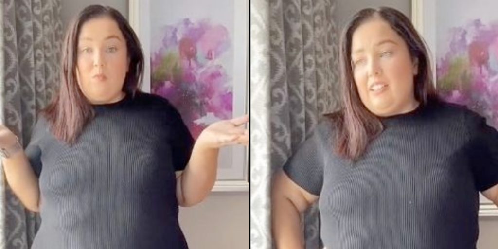 Mamma prøver på ny kjole: Blir målløs når hun hører hva sønnen sier