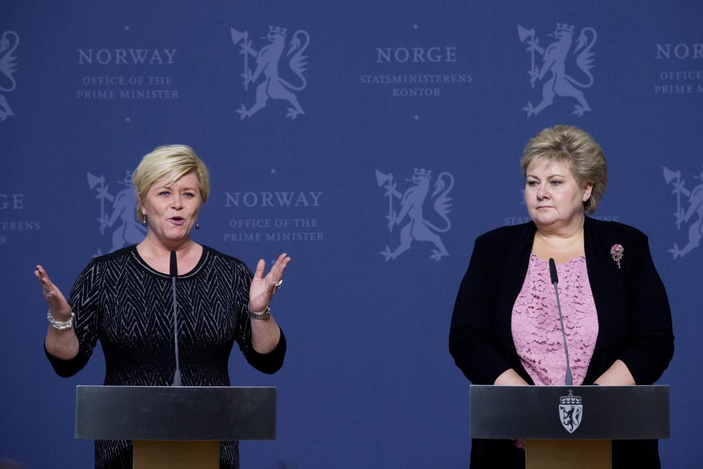 FrP går frem på ny måling – Partilederen mener velgerne ser at landet styres trygt og godt med FrP i regjering