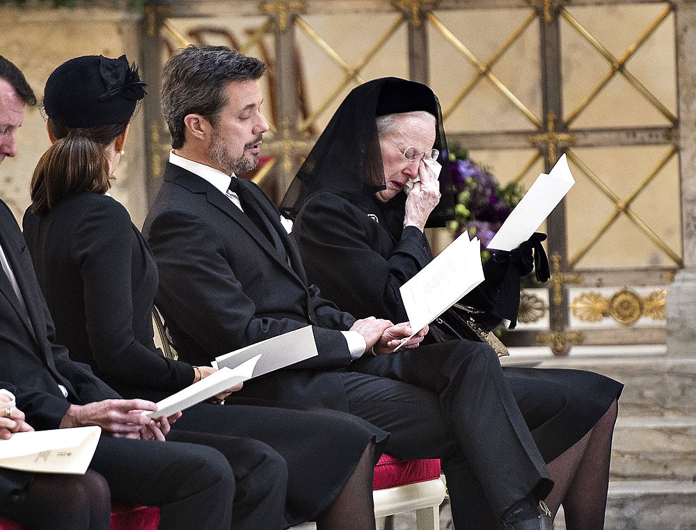 Henriks siste hilsen overrasket dronning Margrethe i kirken
