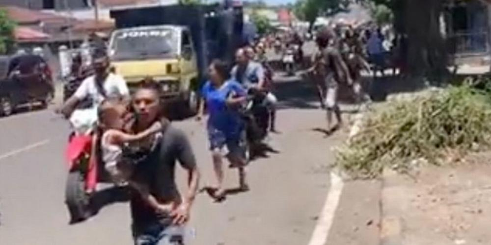 STORT jordskjelv har rammet Indonesia