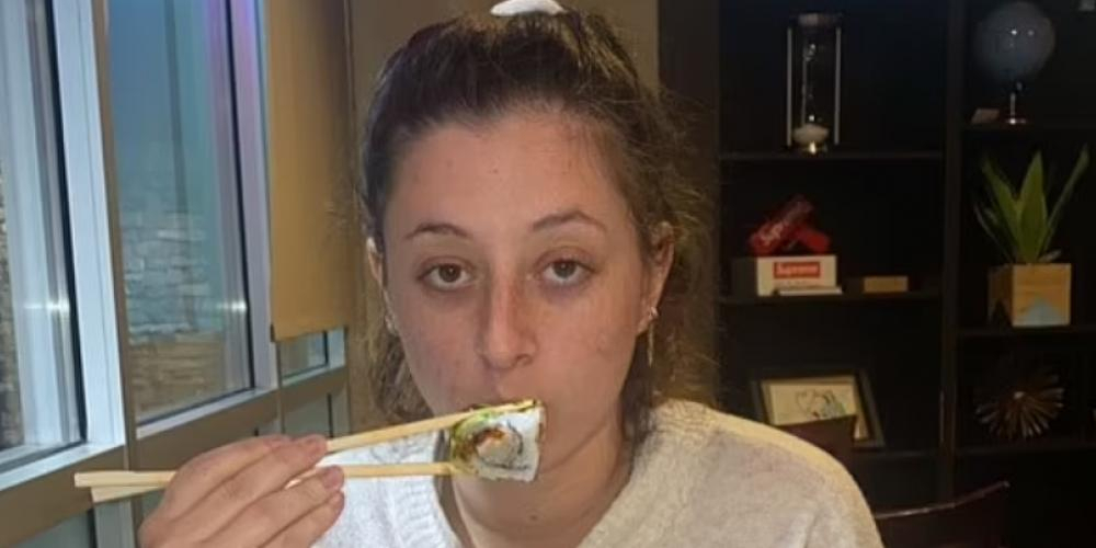 Danielle fylte seg med sushi: Våknet neste dag med alvorlige magesmerter