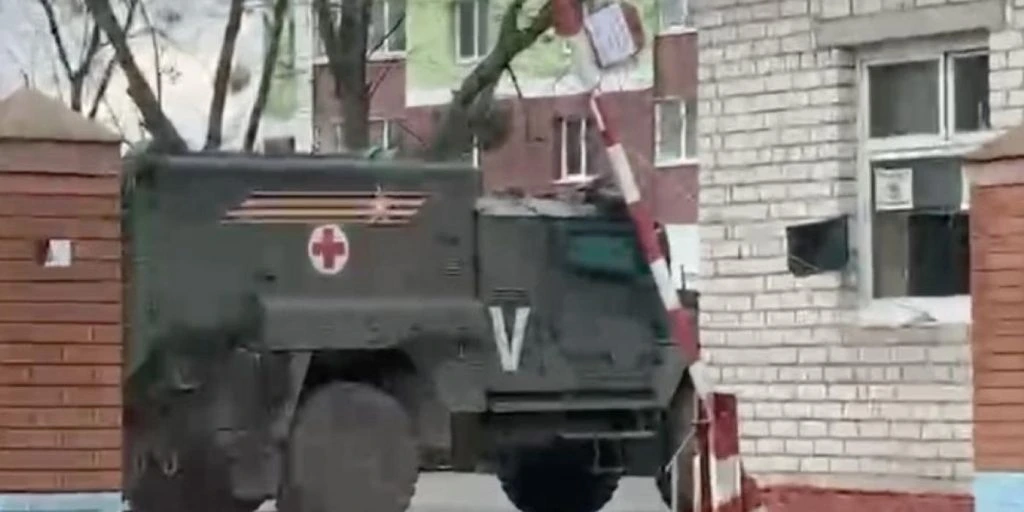 Nok et mystisk symbol oppdaget på russiske militære kjøretøy og helikoptre