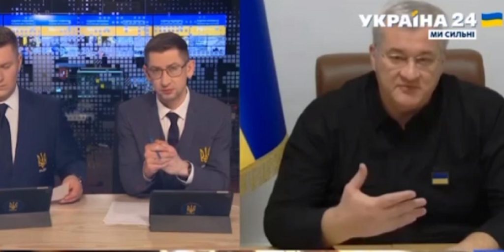 Ukrainsk TV-kanal: Zelenskyj kapitulerer og oppfordrer ukrainere til å legge ned våpnene sine