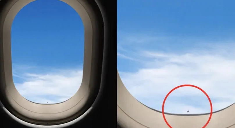 Folk lurer på hva de små hullene i flyvinduene er til: Her er svaret