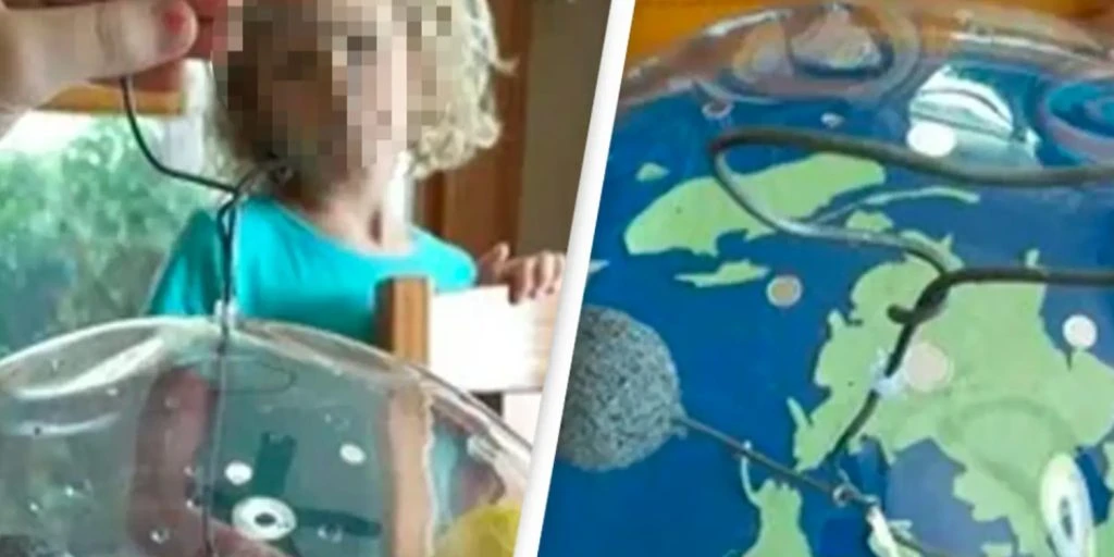 Folk blir gale over kontroversielt Facebook-innlegg: Hjemmeundervisning av barna sine om «flat jord», en gigantisk isvegg og søyler av papp