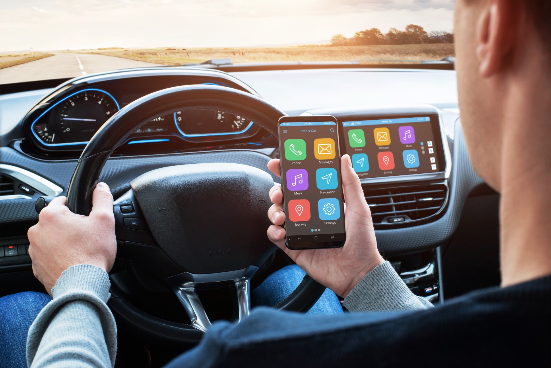 Så dyrt er det å sjekke mobilen bak rattet