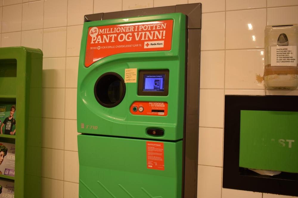 Nå kan du pante andre ting enn brusflasker