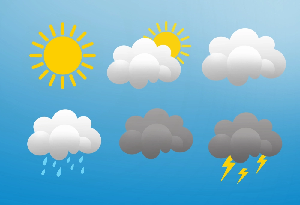 Solbriller eller regnjakke? Tirsdag blir Norge delt i to