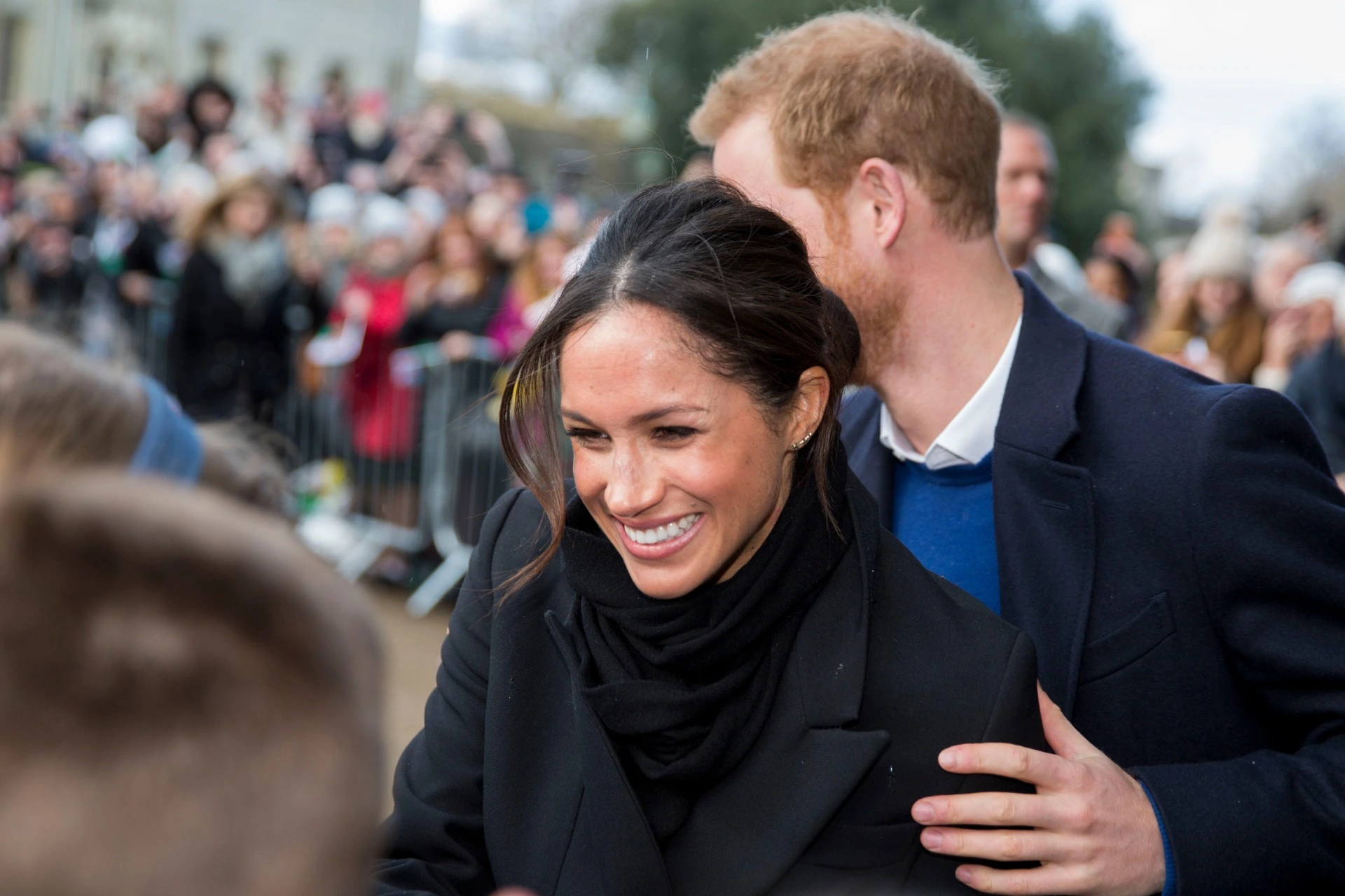 Øyeblikket alle snakker om: Harry var rødglødende over Meghan