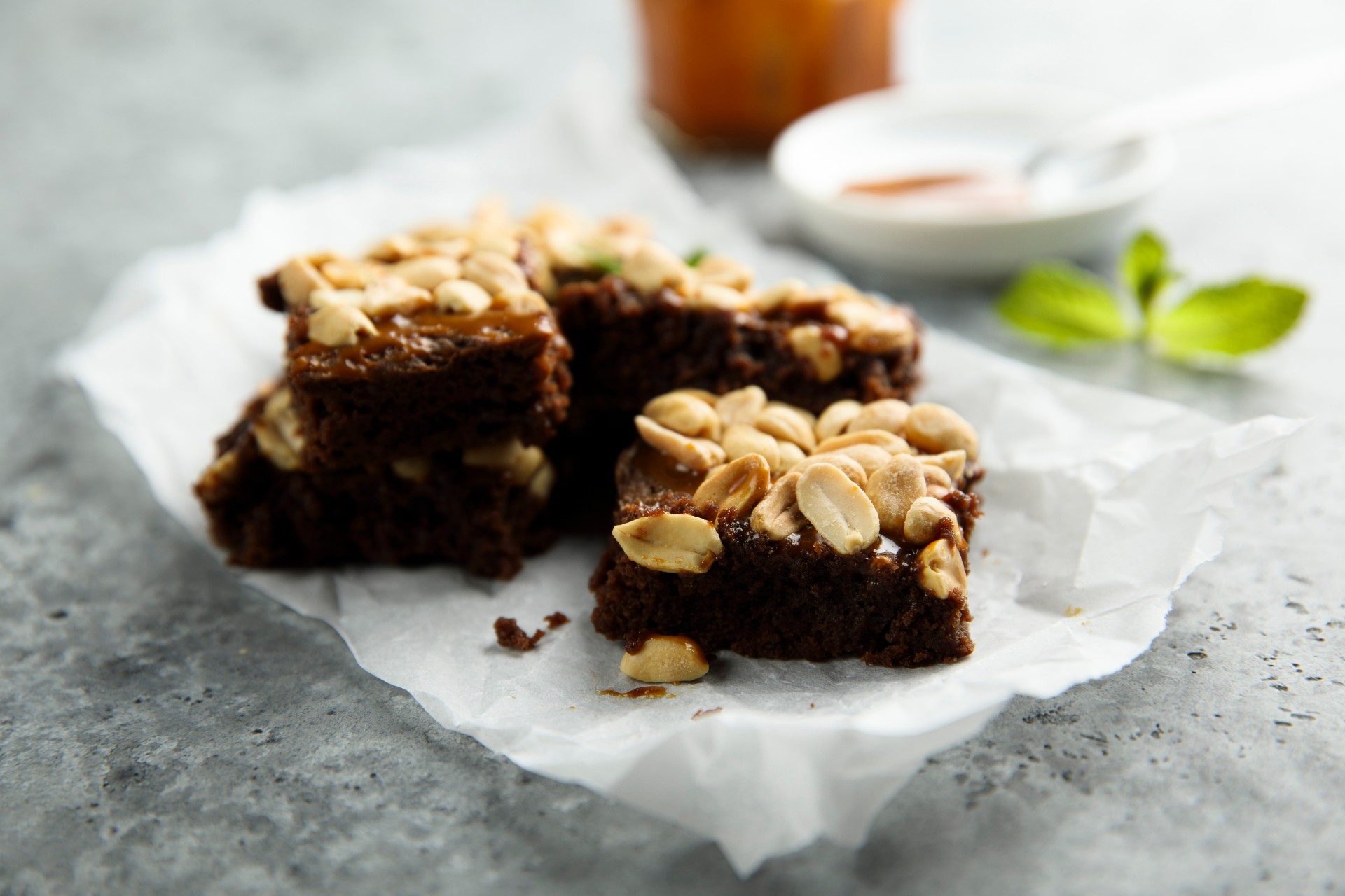 Uimotståelig Brownie som får tennene til å løpe i vann