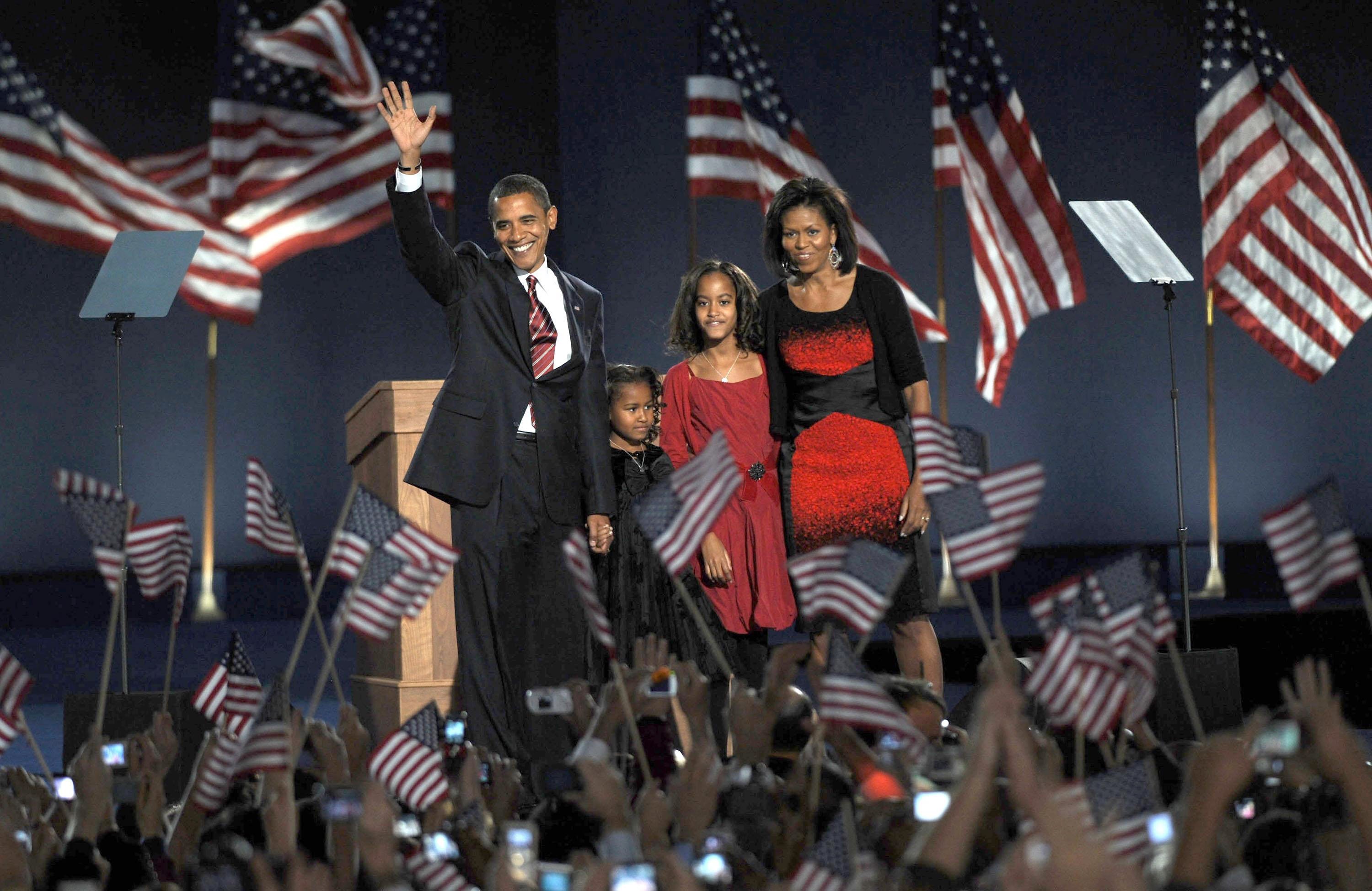 Obamas datter dropper etternavnet