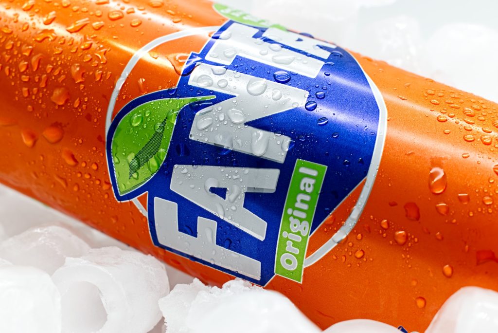 Fanta fjerner frukten