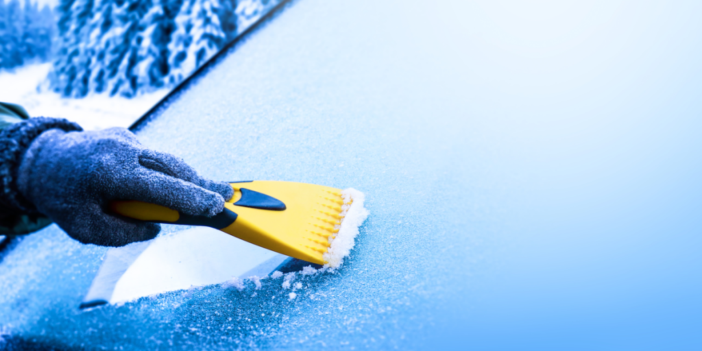 Slik blir du kvitt frost på bilen