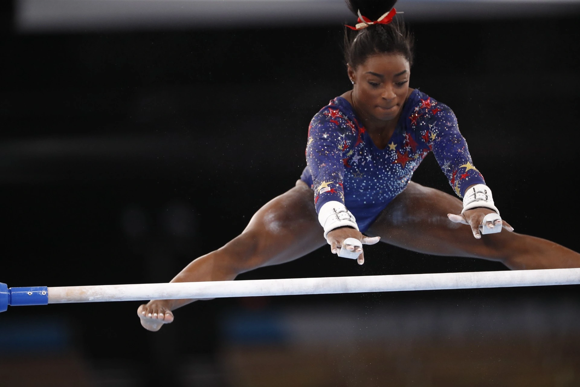 Simone Biles imponerer med seier etter to års pause