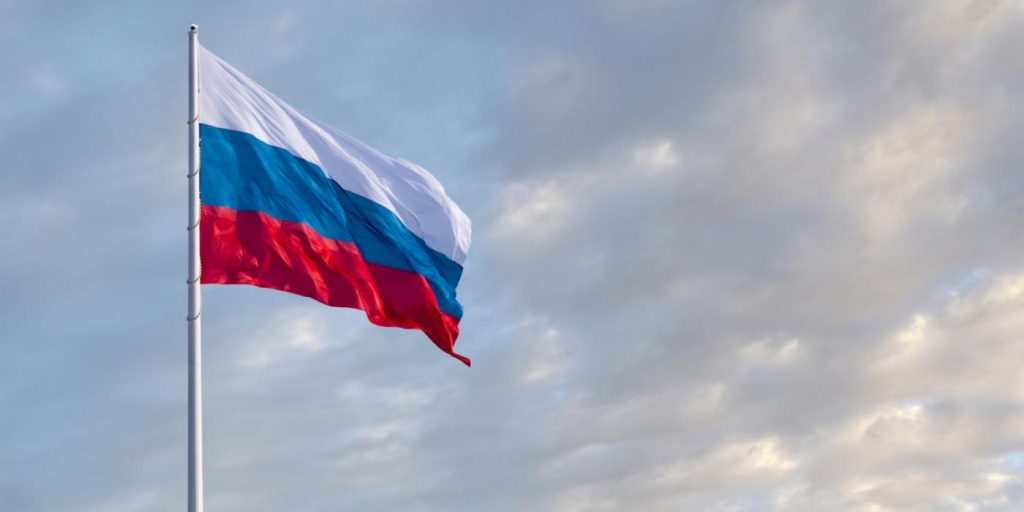 Russisk flagg heist på norsk rådhus