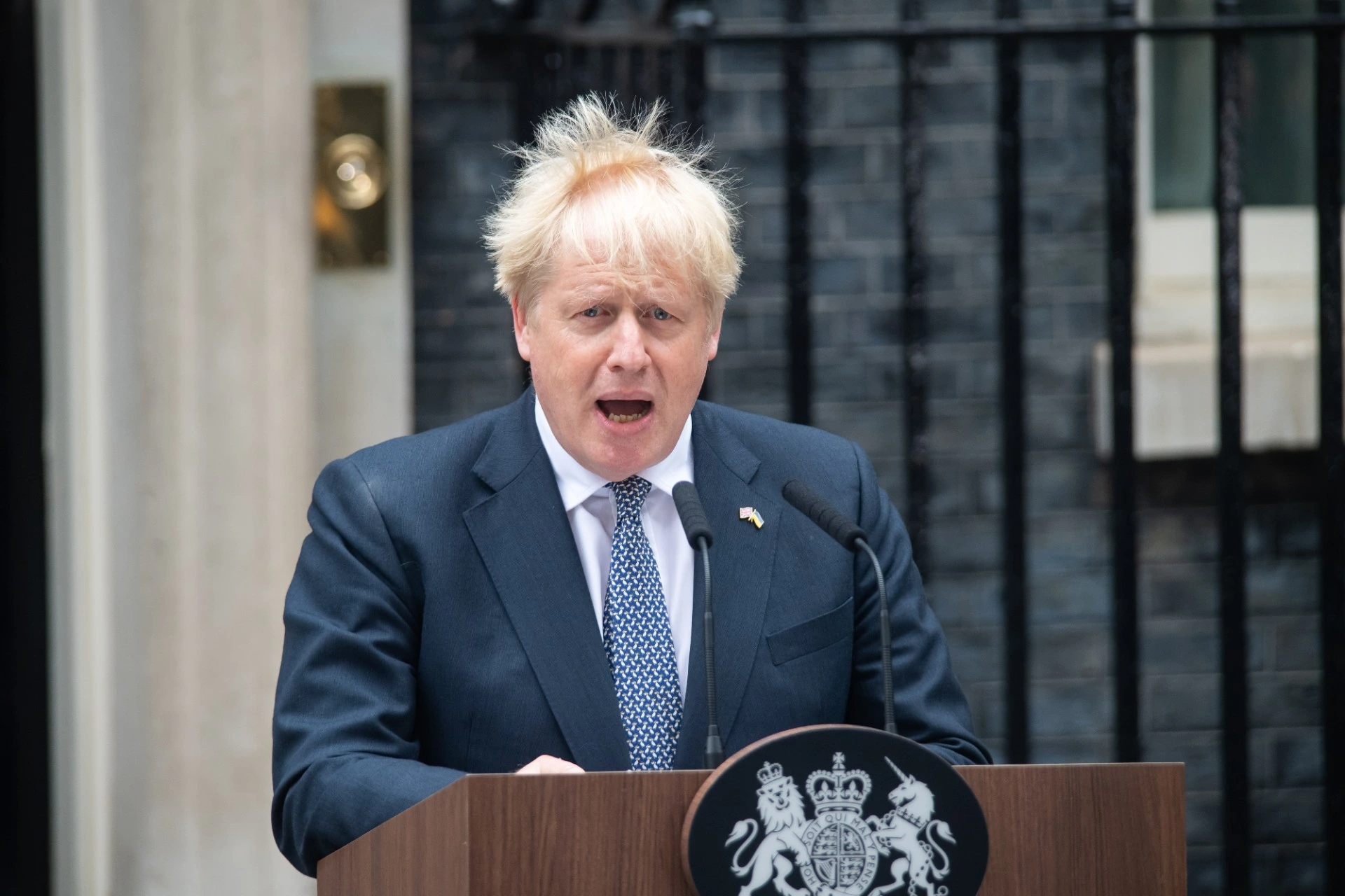 Boris Johnson skal bli far for åttende gang