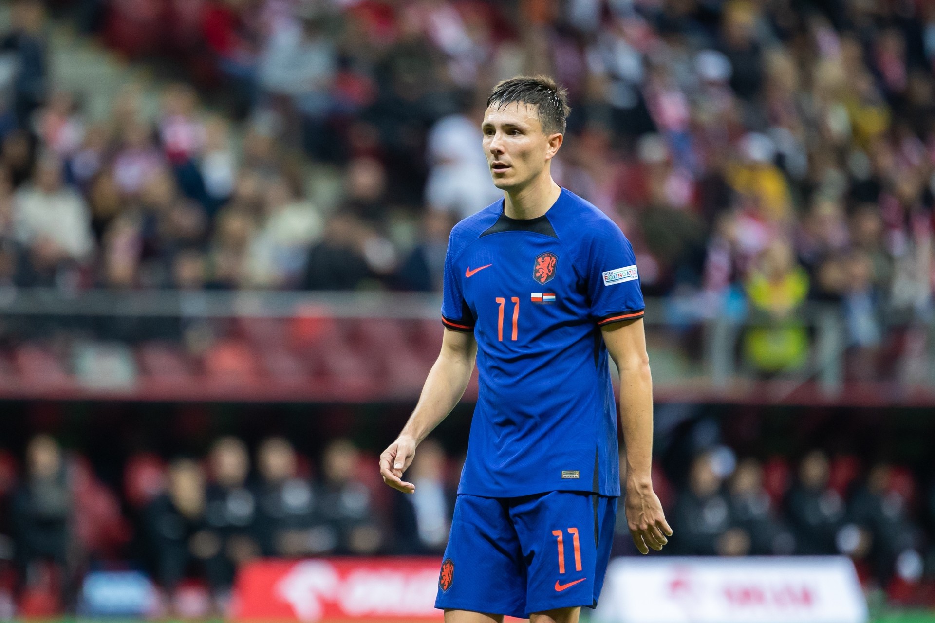 Ville scener: Spiller gir fan en på trynet