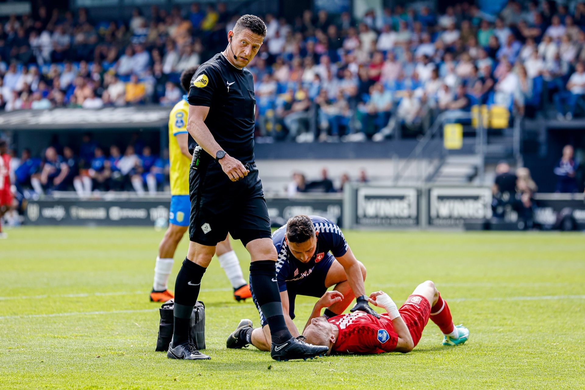 Var bevisstløs etter en voldsom kollisjon: Nå deler klubben nyheter