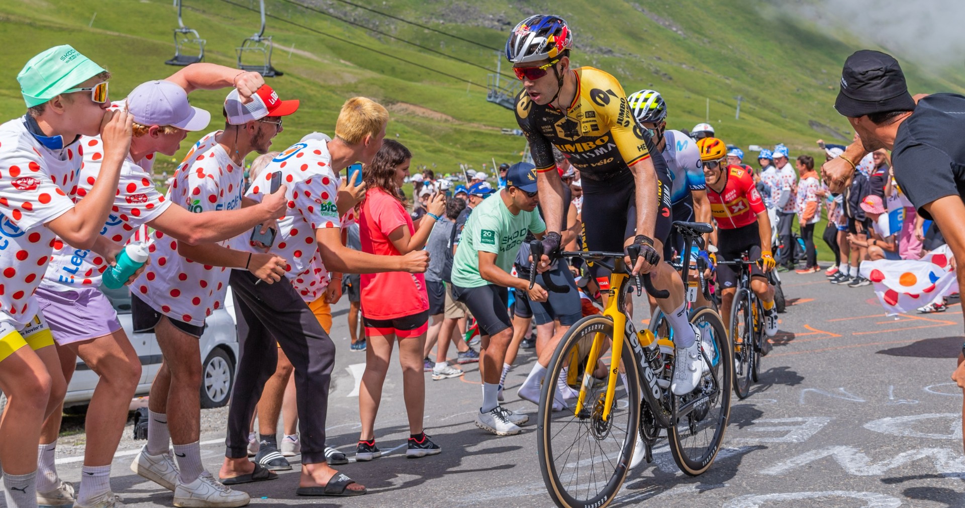 Wout van Aert forlater Tour de France