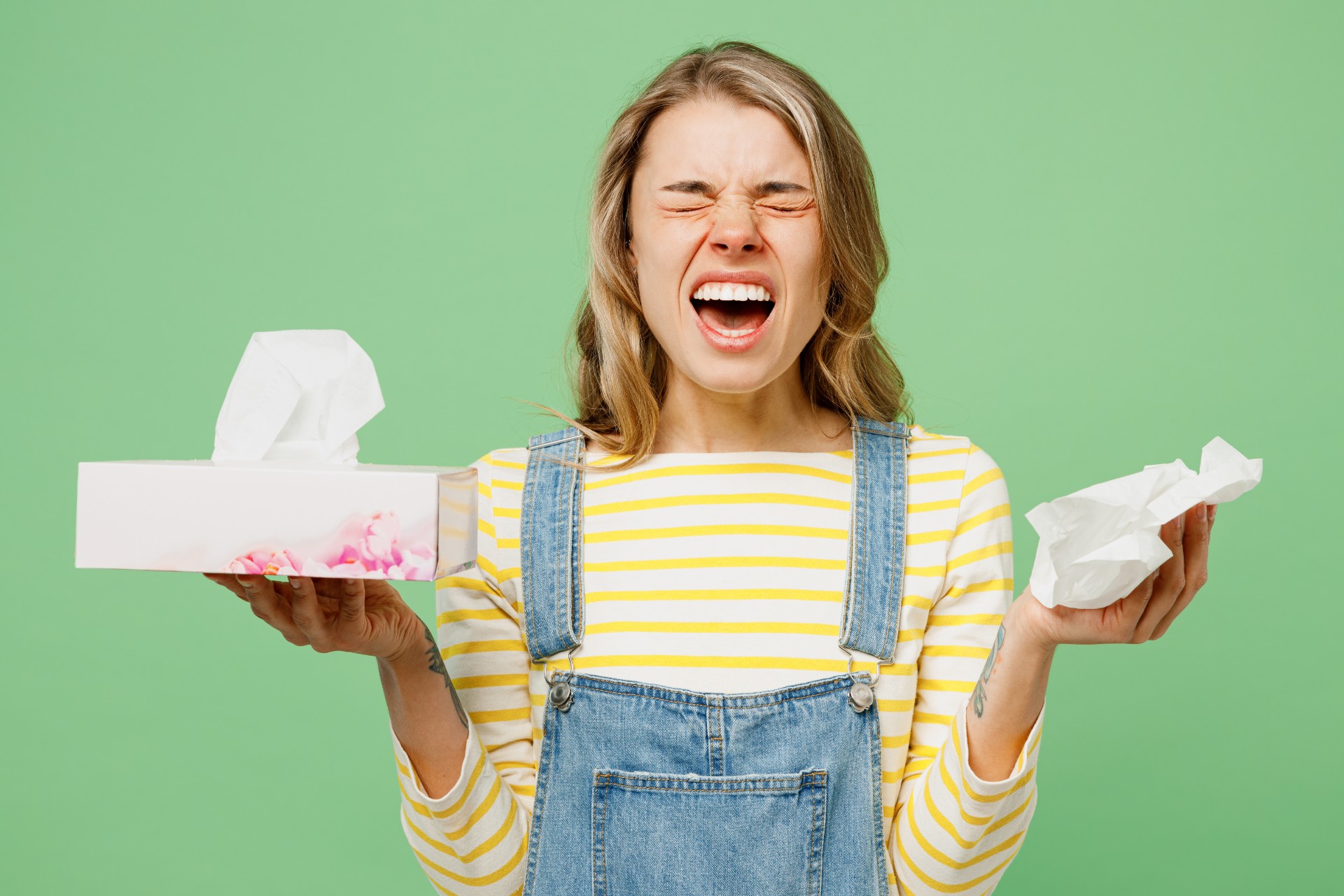 Syv nyanser av snørr: Dette sier fargen om helsen din