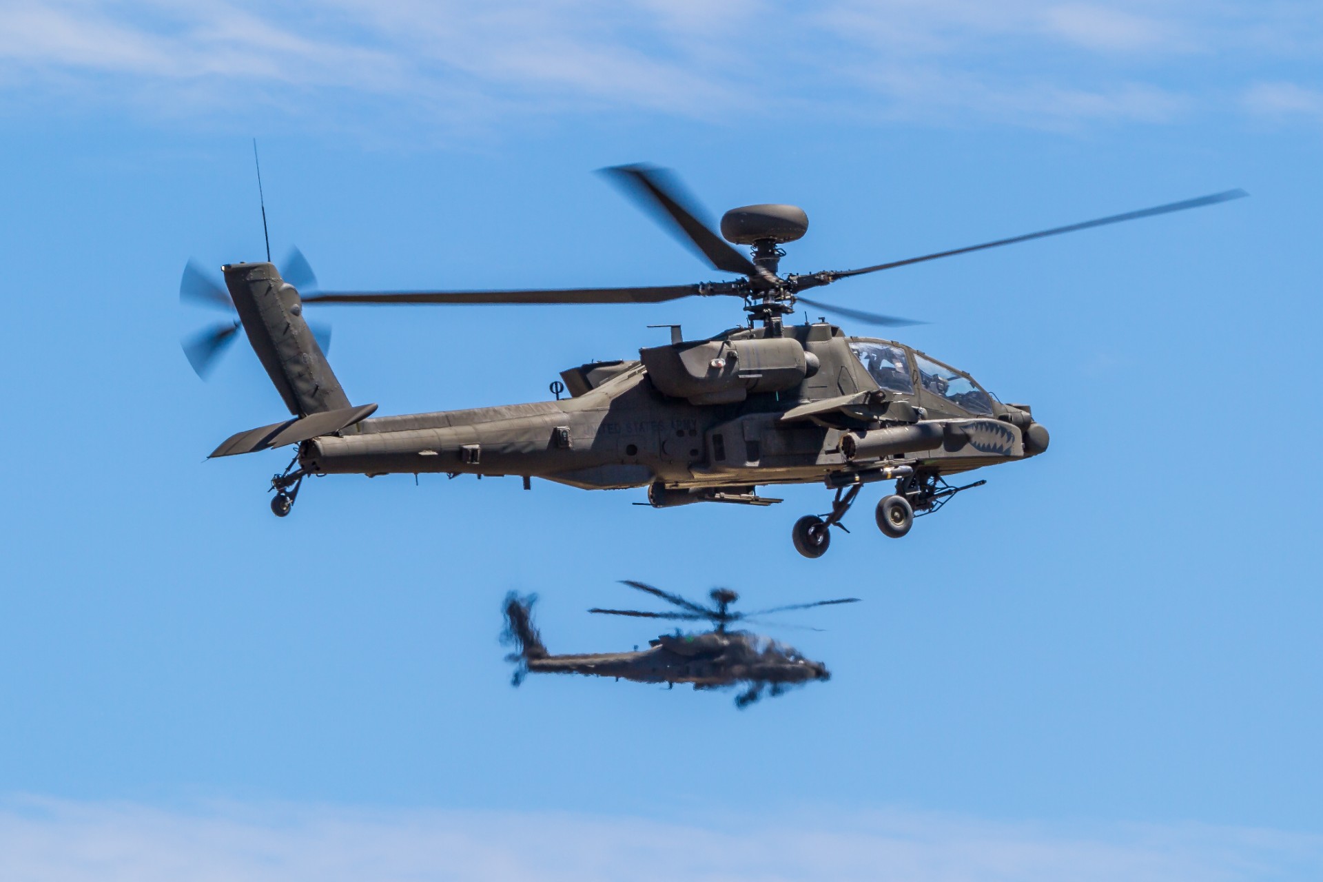 Tragisk: To helikopter traff hverandre og styrtet ned