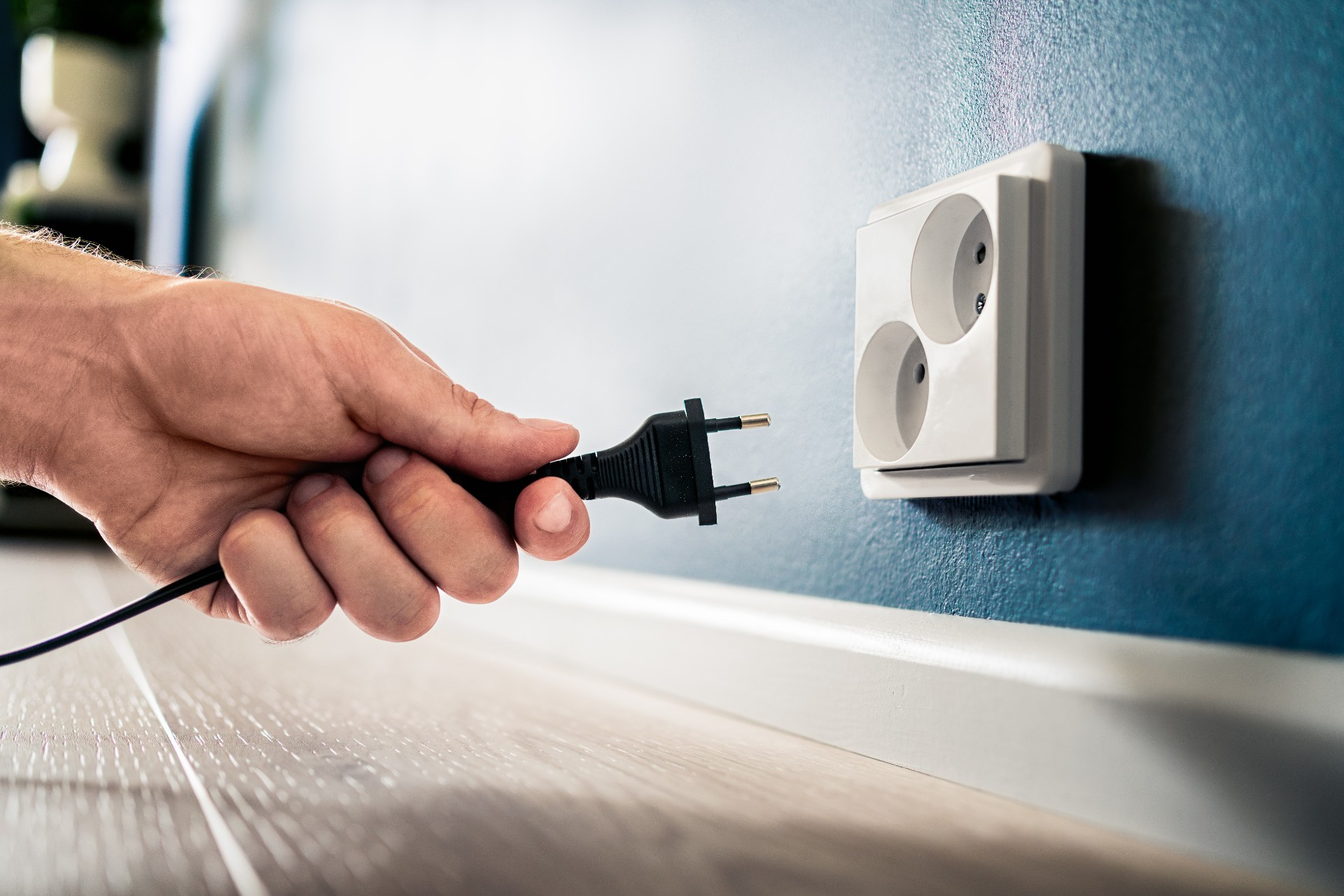Ikke la disse elektriske apparatene være tilkoblet når du går hjemmefra