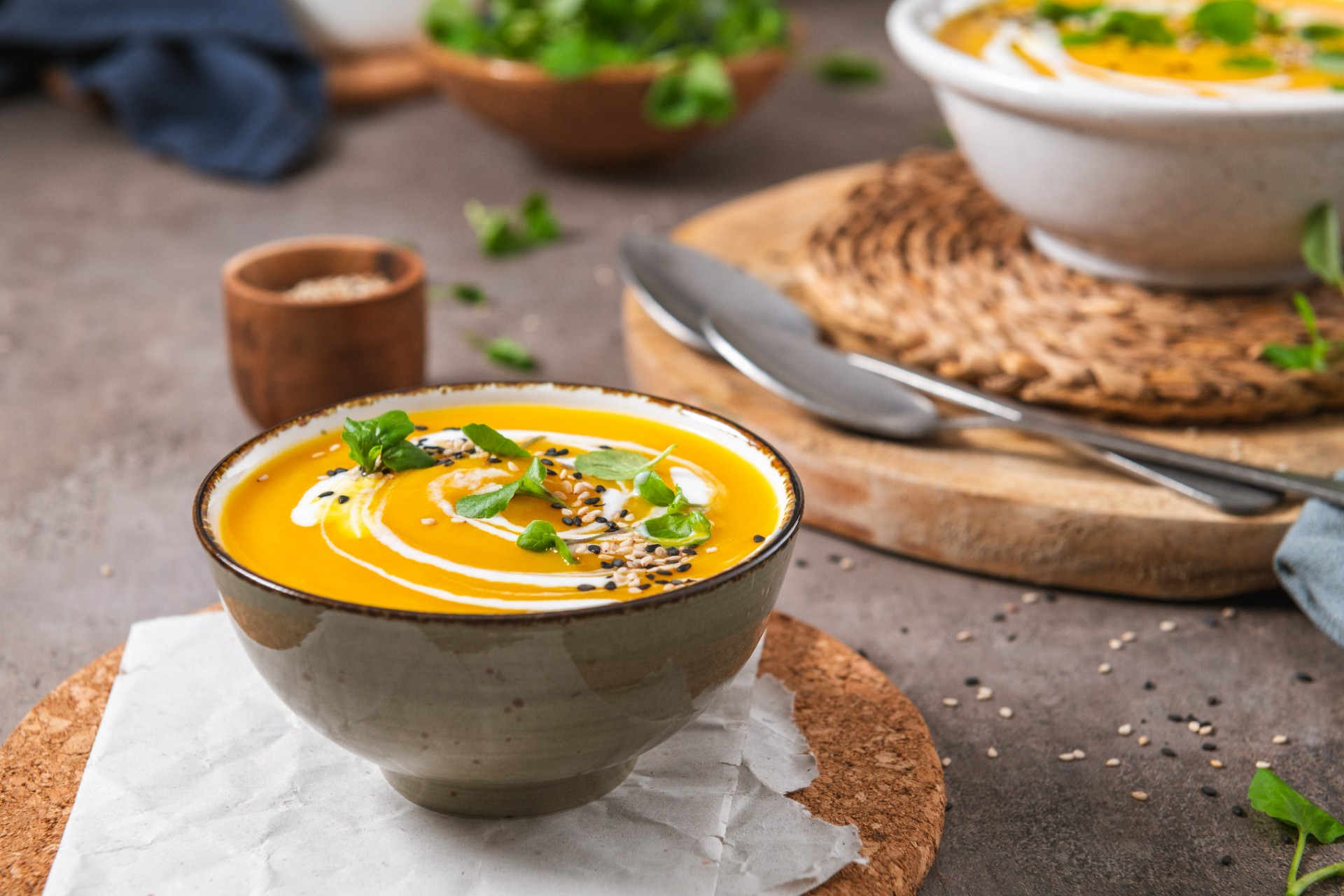 Lag en superenkel kremet suppe med «to ingredienser» på bare 30 minutter