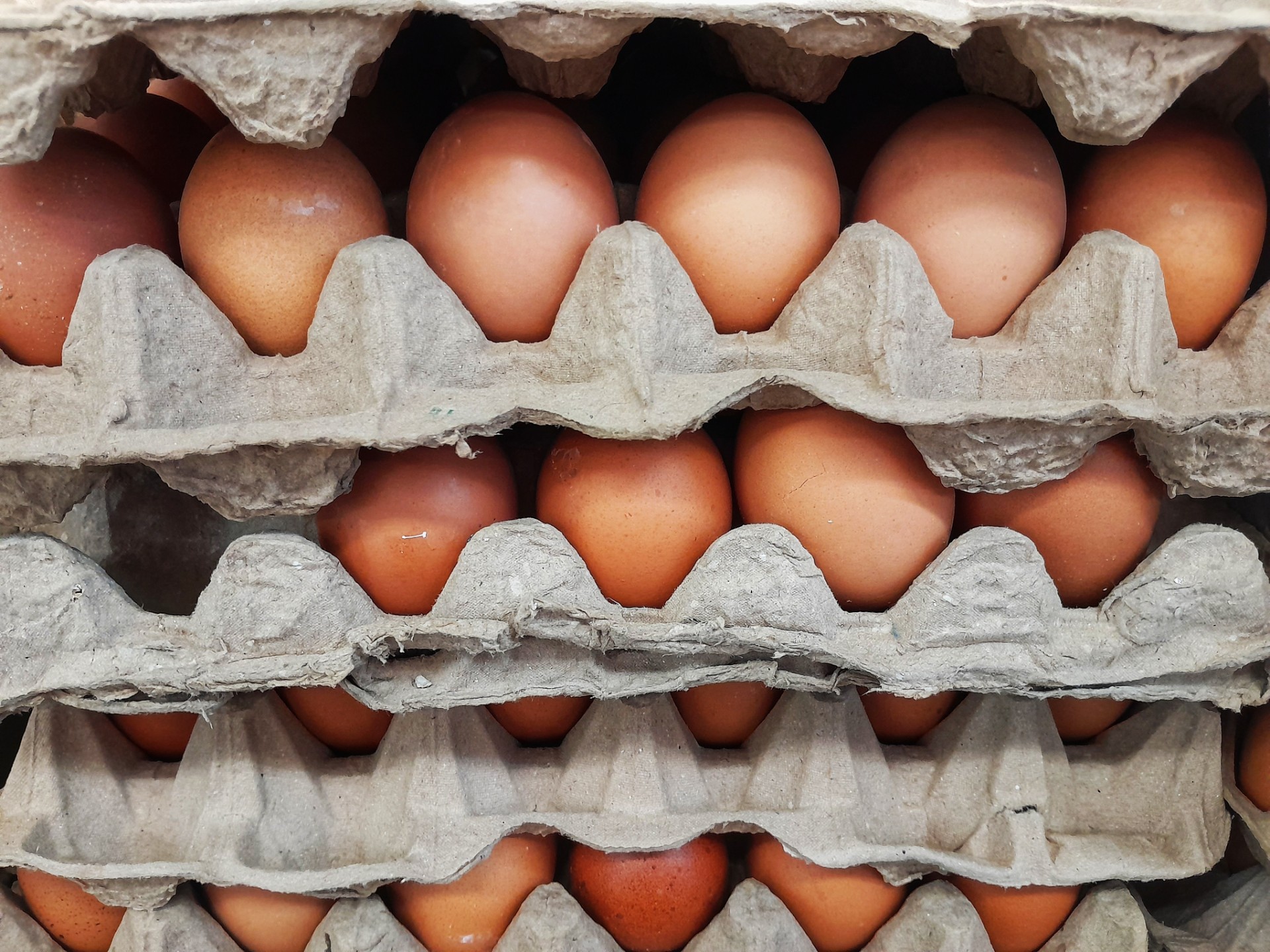 Et kraftig stup i egg-importen
