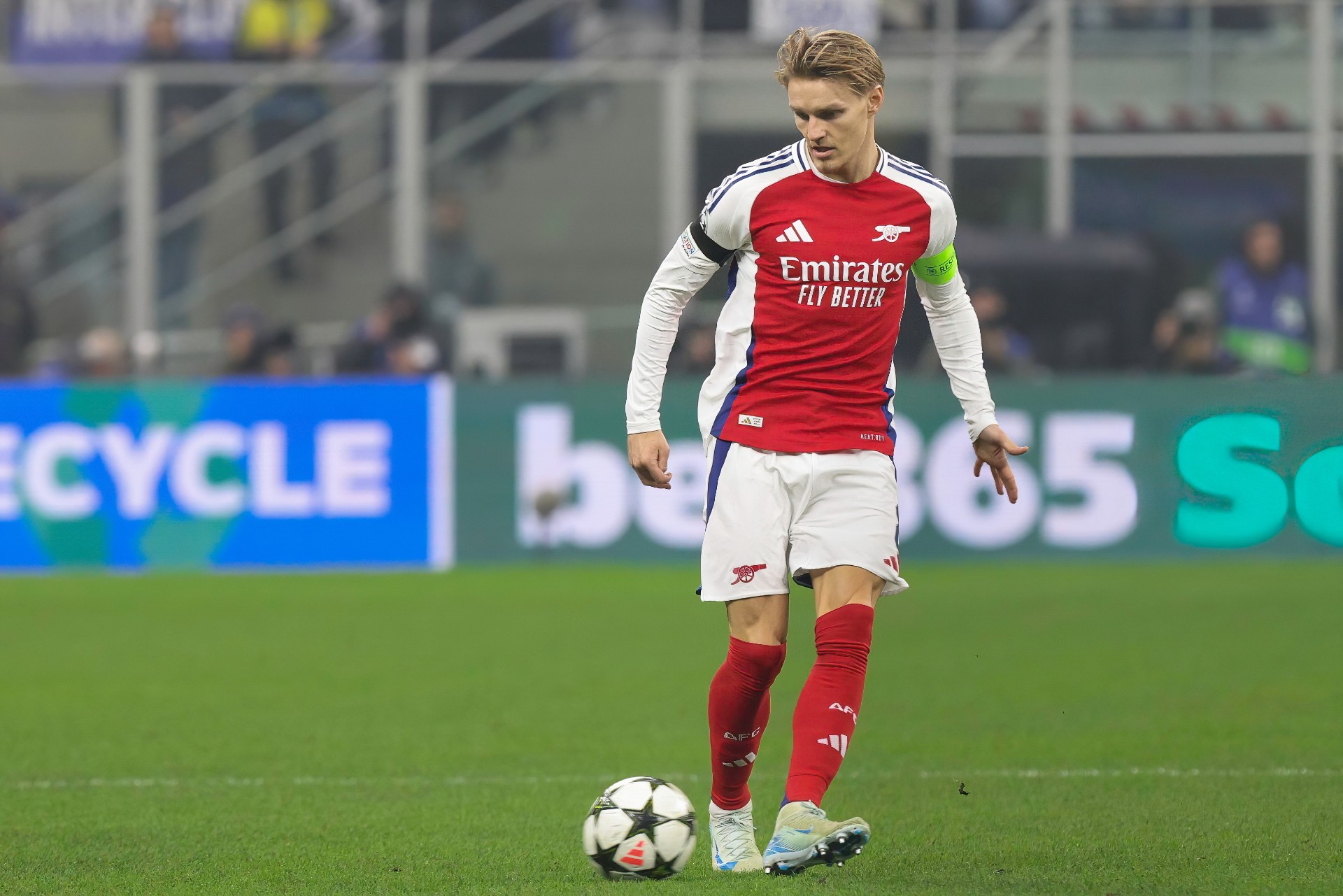 Martin Ødegaard og Helene Spilling har blitt foreldre