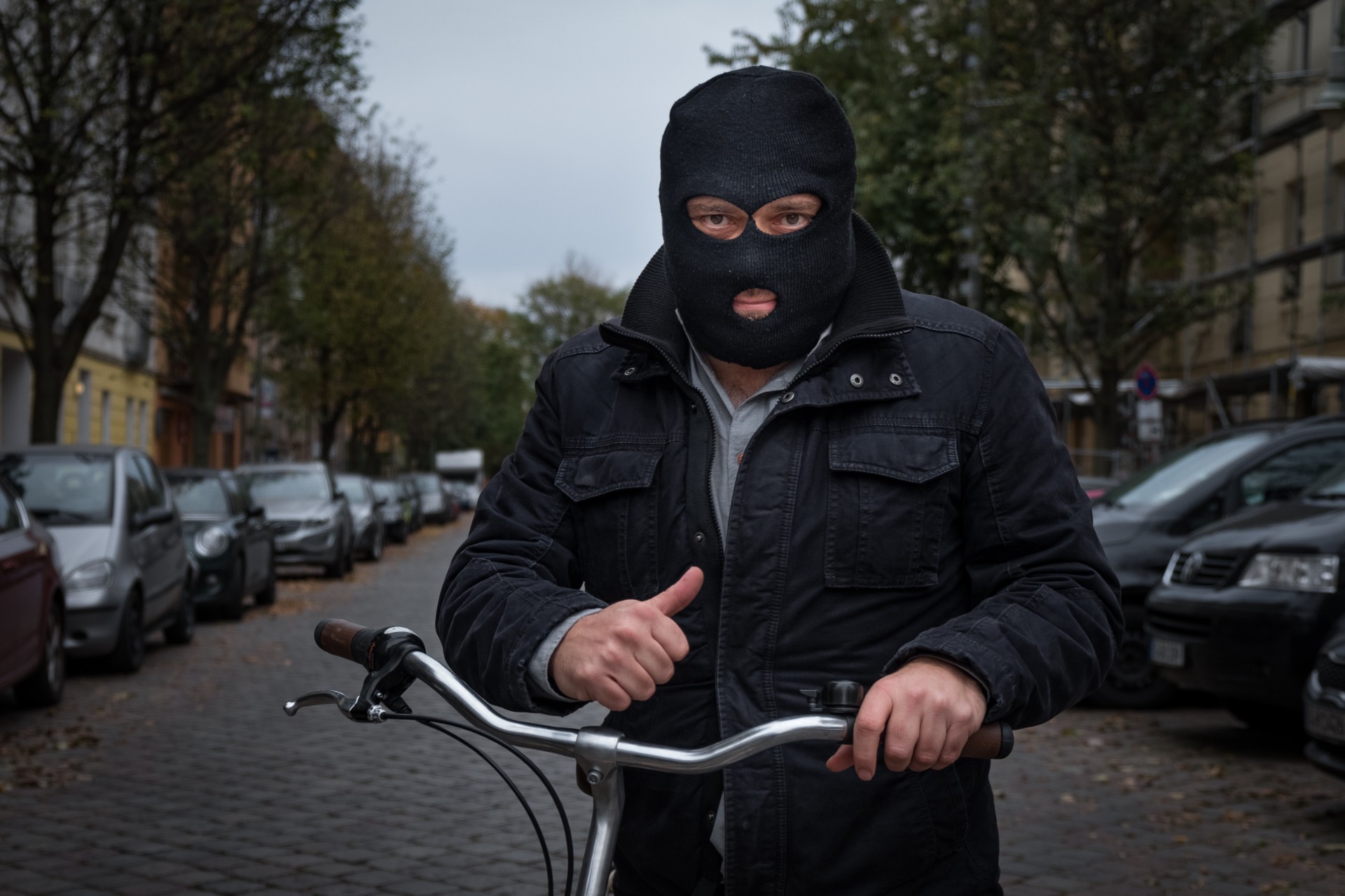 Politiet leter etter en sykkeltyv – som ble venn med en golden retriever under innbruddet