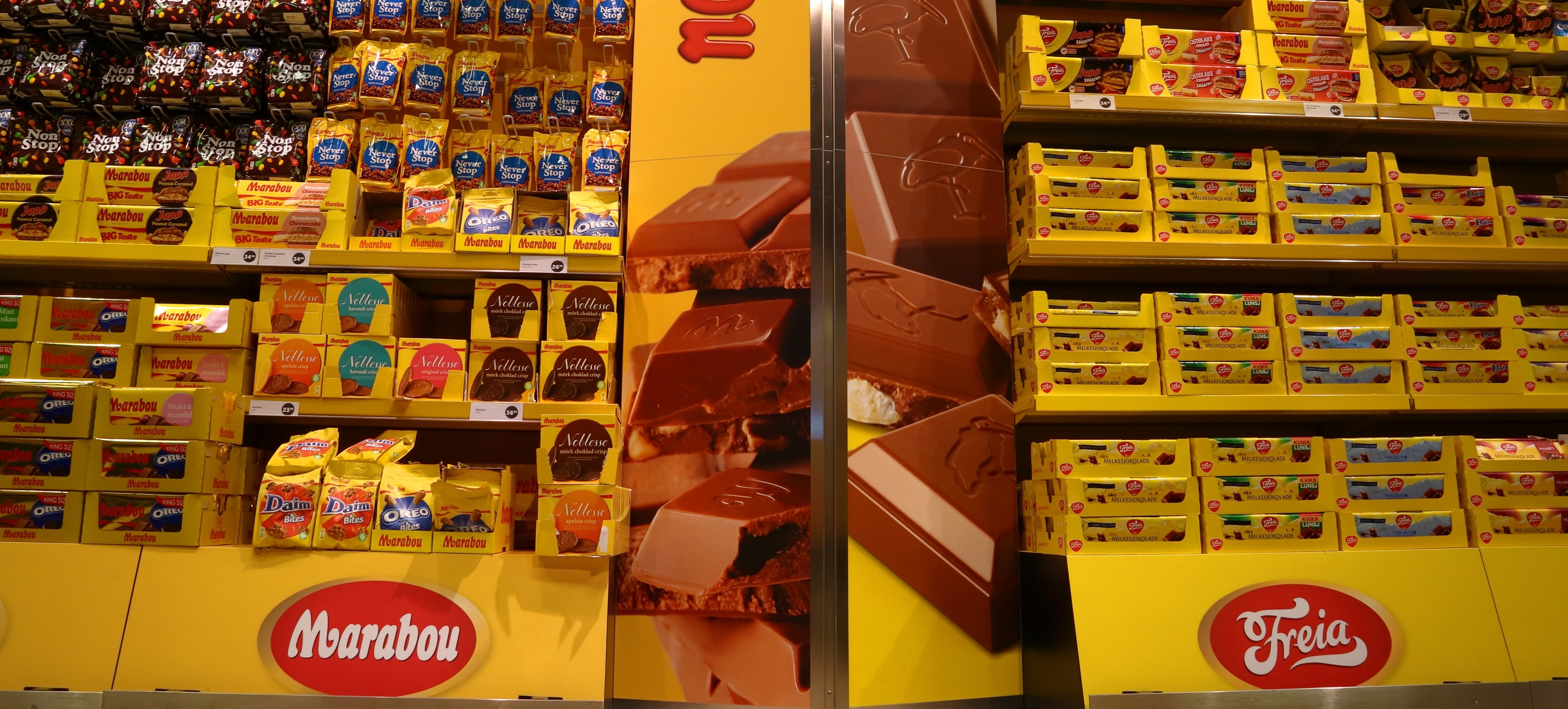 Her må du aldri oppbevare sjokoladen