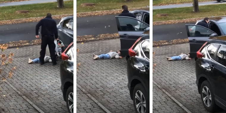 2-åring nekter å flytte seg: Pappa får en strålende idé