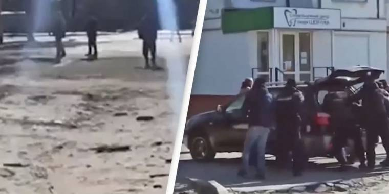 Russiske styrker skyter og dreper ti sivile som sto i kø for brød