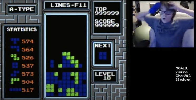 13-åring vant over Tetris: Fikk spillklassikeren til å knele