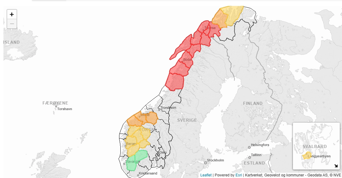 Flere farevarsler: Kan ikke garantere at de kommer seg hjem