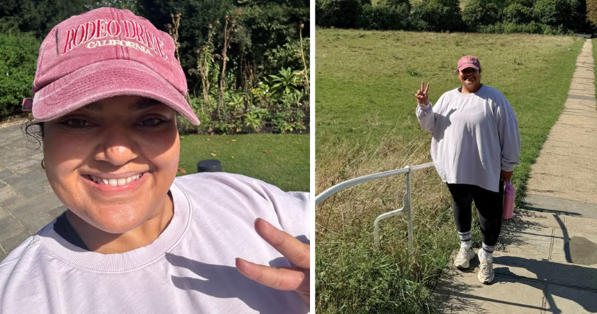 Hun gikk 10 kilometer hver dag – da skjedde det noe overraskende