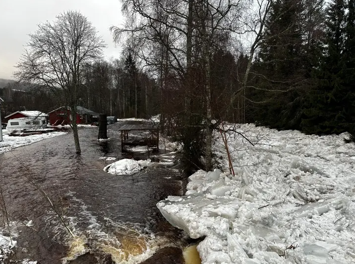 Kommune setter krisestab på grunn av stor flomfare