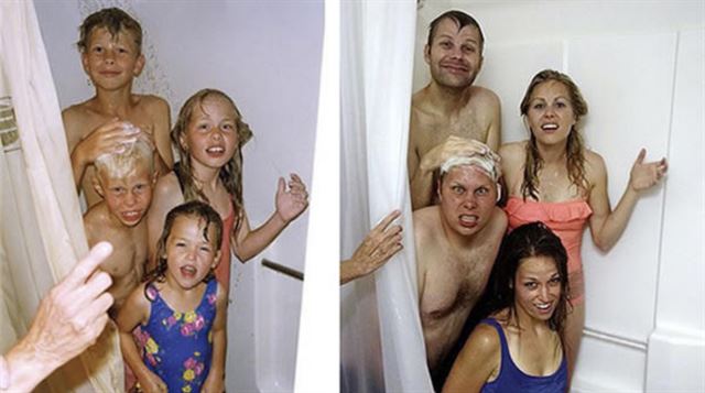 13 søskenpar gjenskaper deres gamle bilder – dette burde du teste med familien