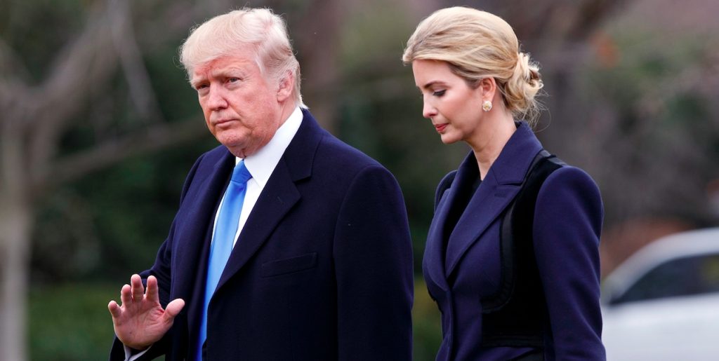 Trumps siste farvel