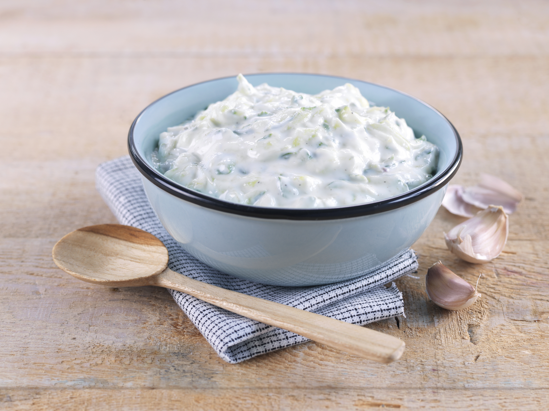 Creamy creamy tzatziki!