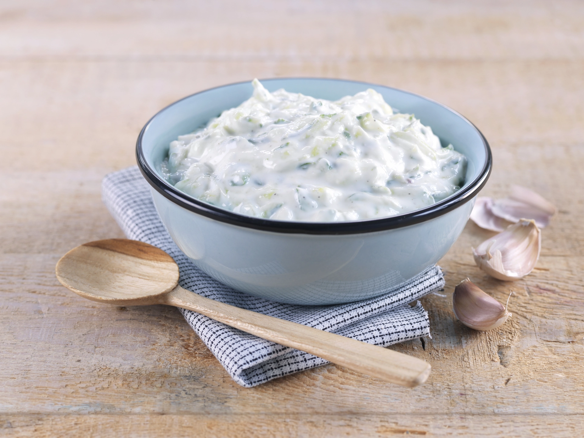 Creamy creamy tzatziki!
