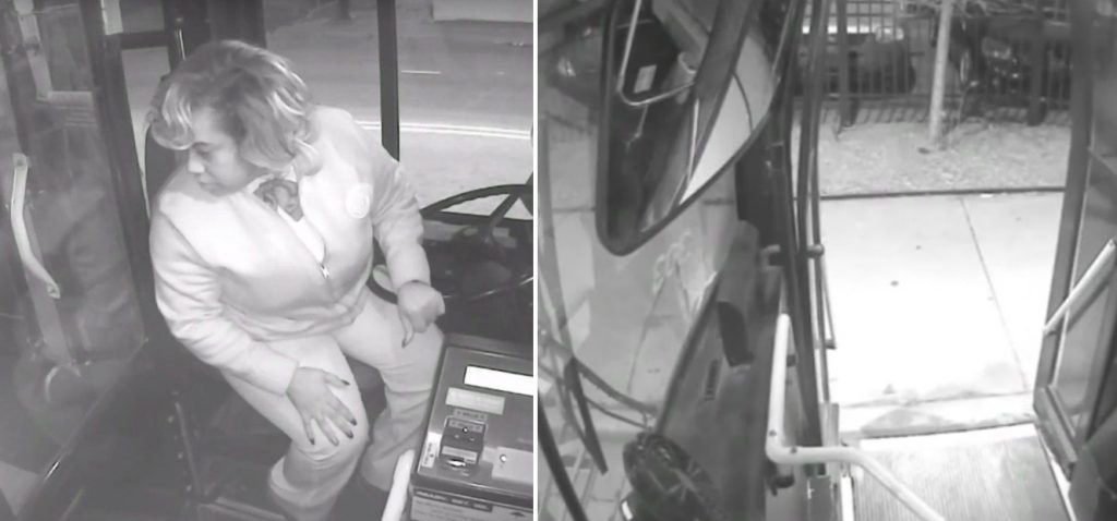 Kvinnelig bussjåfør kjører med tom buss ved midnatt: Plutselig ser hun noe som får henne til å løpe ut på veien