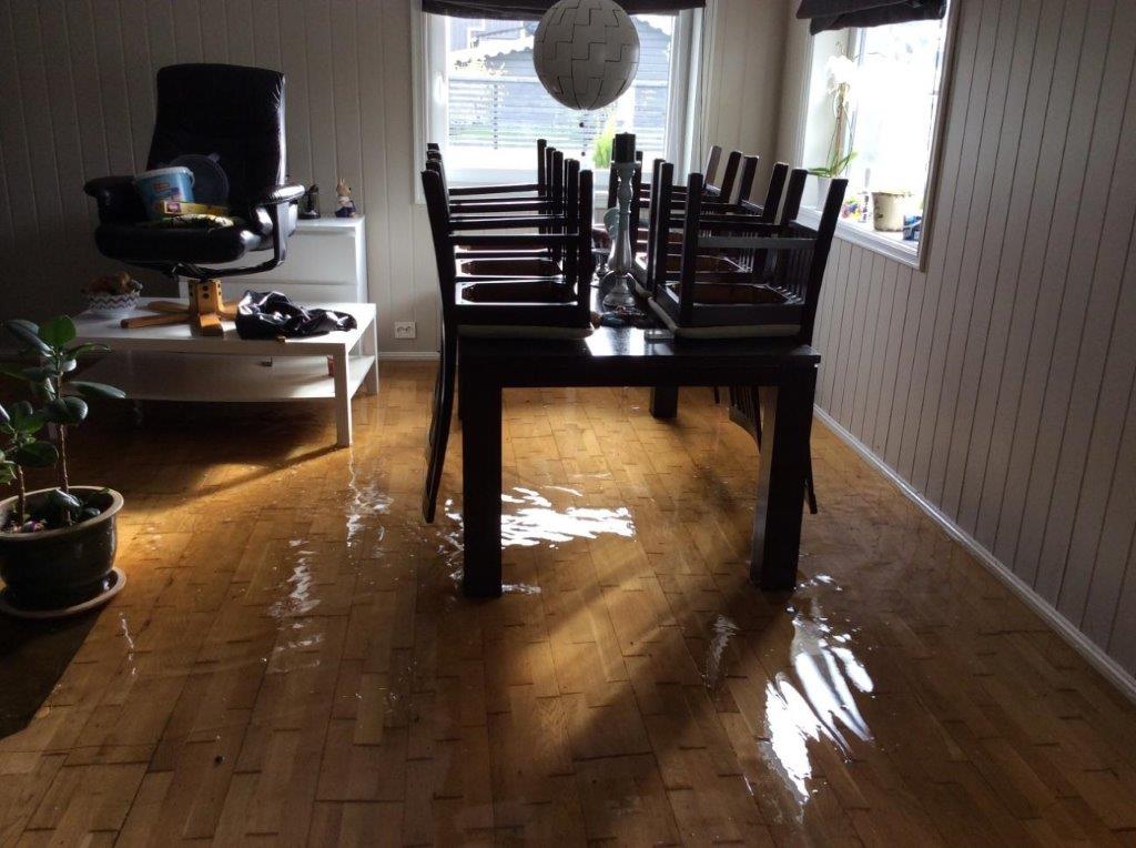 Slik sikrer du deg ved flom og styrtregn